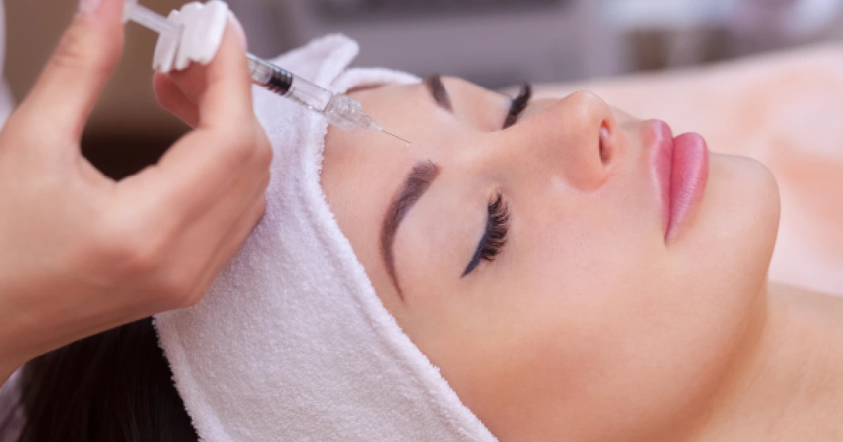 Woman Receiving Dysport Treatments in Kirkland, WA