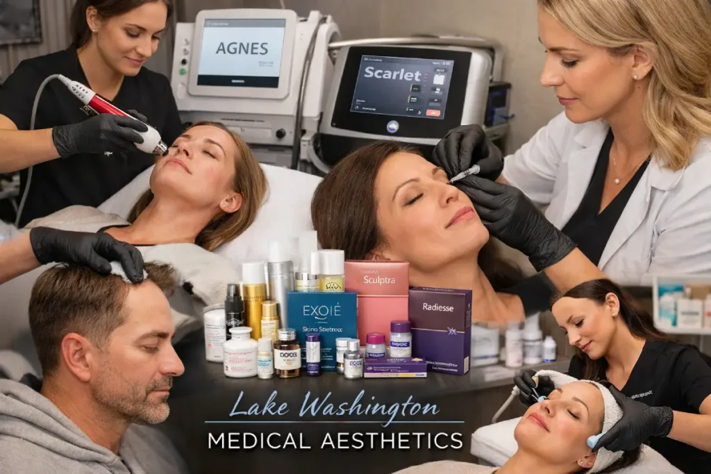 Aesthetic treatments at Lake Washington