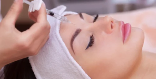 Woman Receiving Dysport Treatments in Kirkland, WA